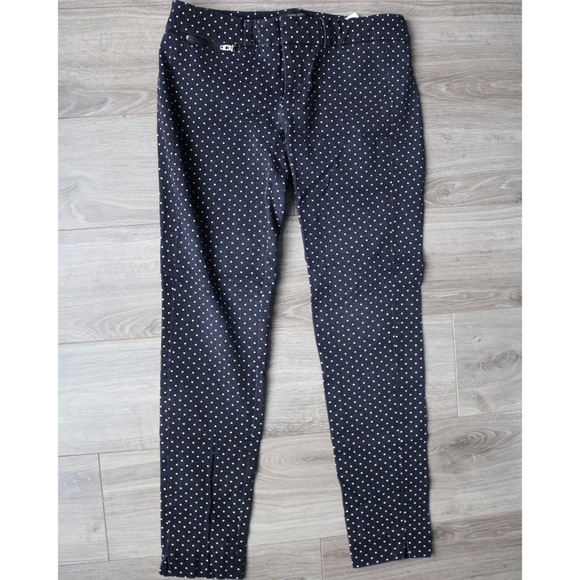 Black & Polka Dot Banana Republic Trousers - Picture 3 of 4